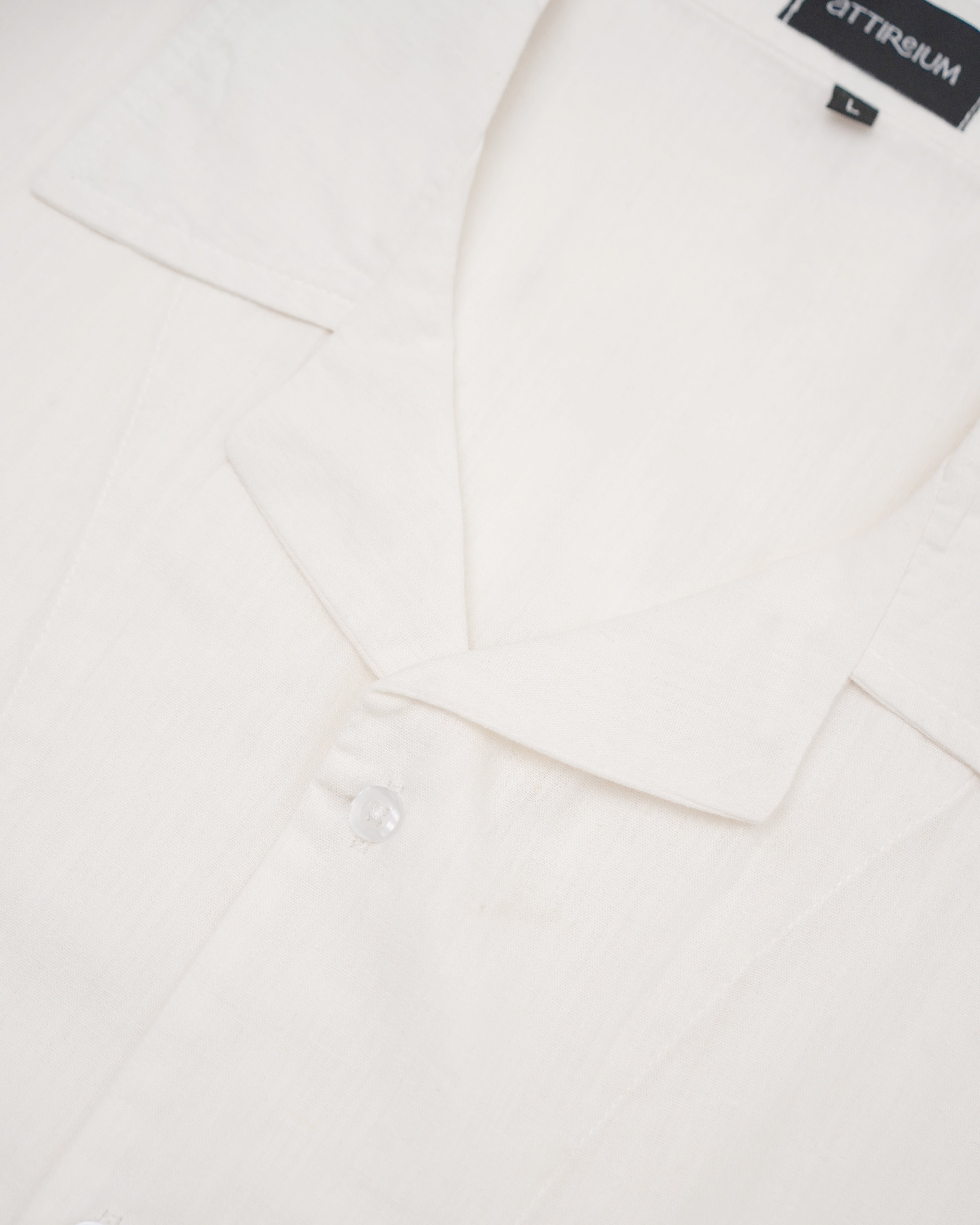Classic White Full Sleeve Oversized Shirt