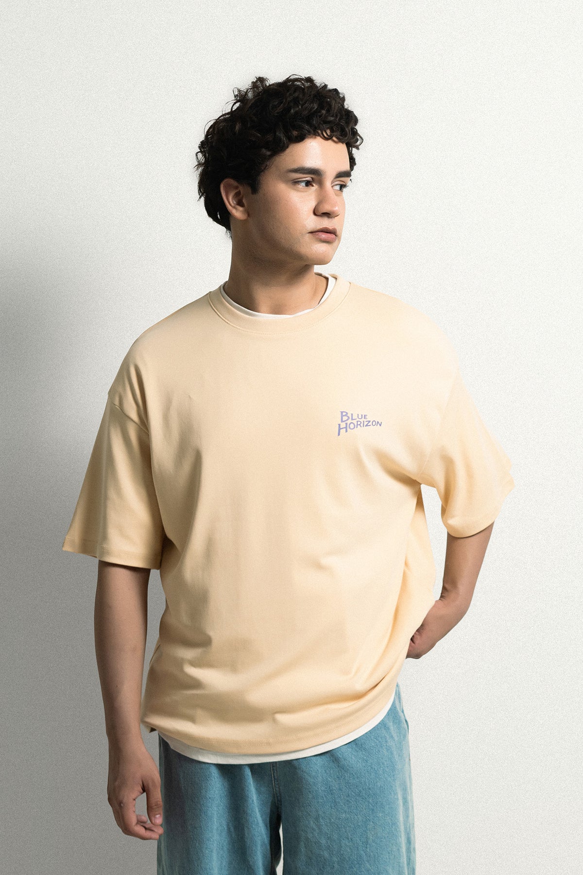 Amber Light Horizon Graphic T-Shirt