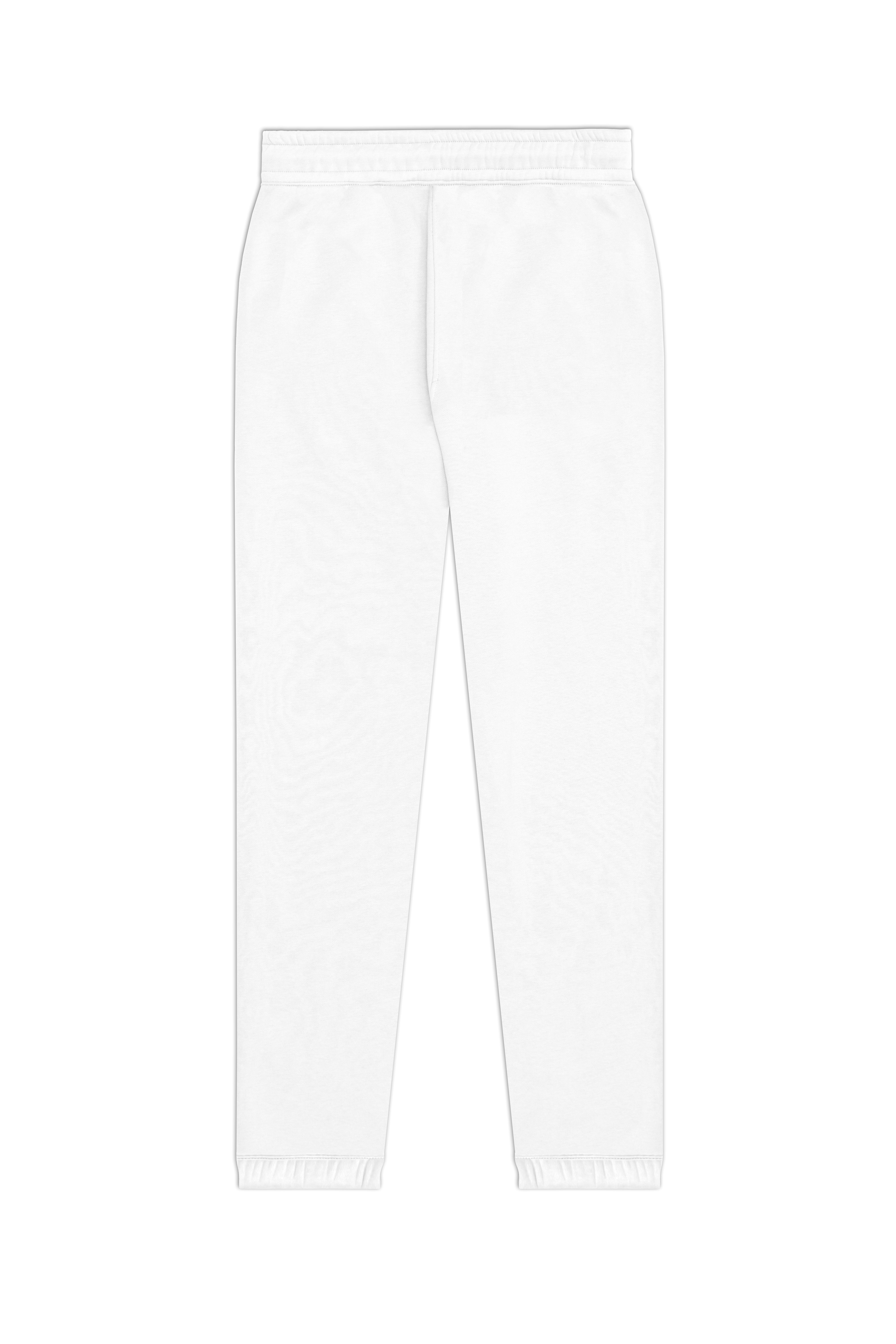 White Essential Jogger Pants