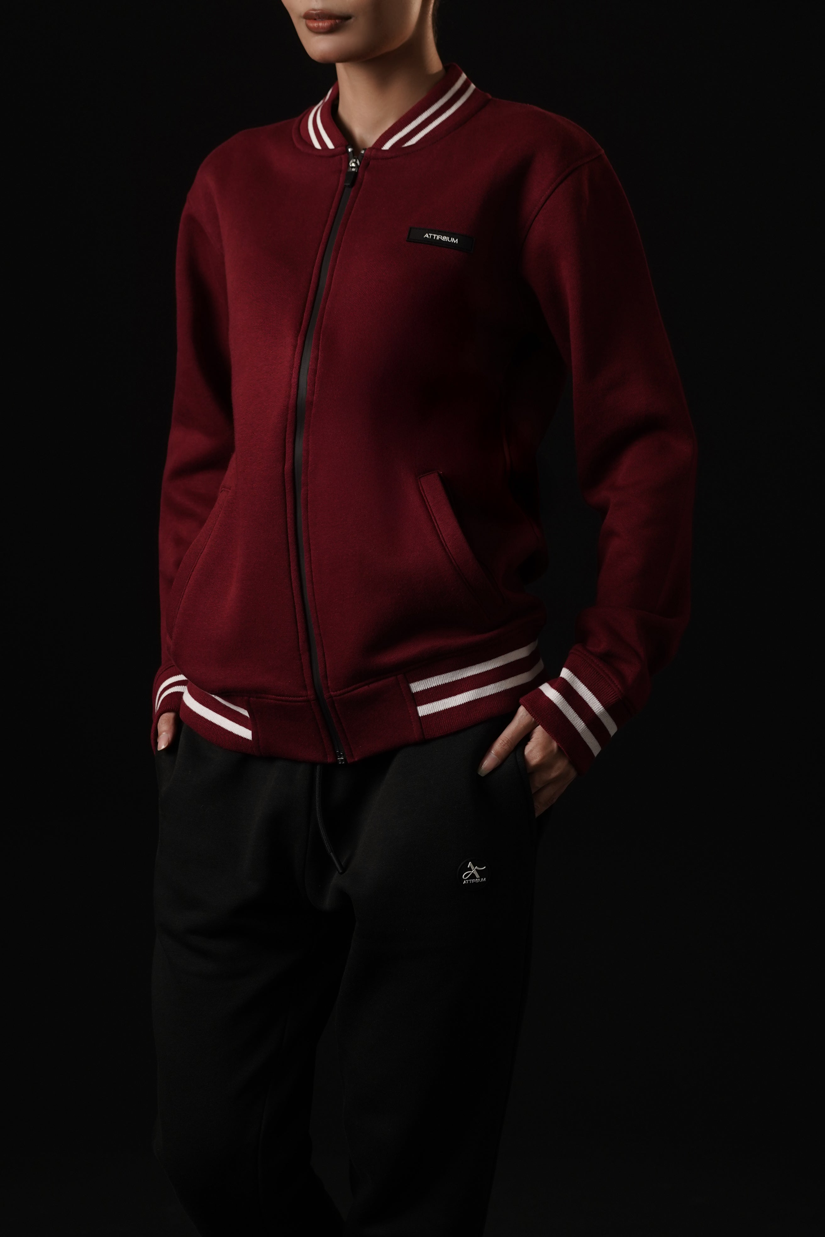 Rhubarb Full-Zip Track Jacket