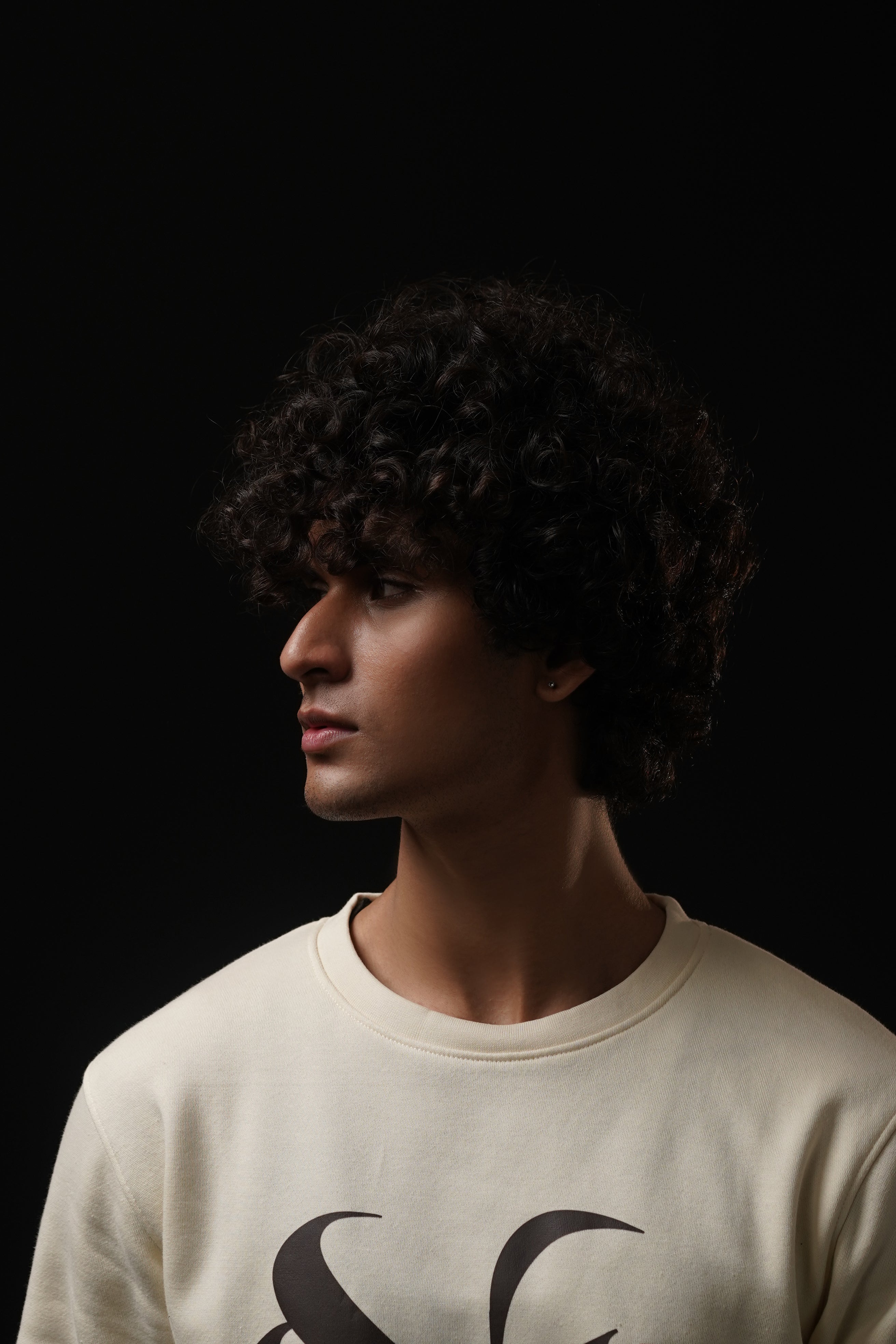 Beige Attireium Signature Sweatshirt