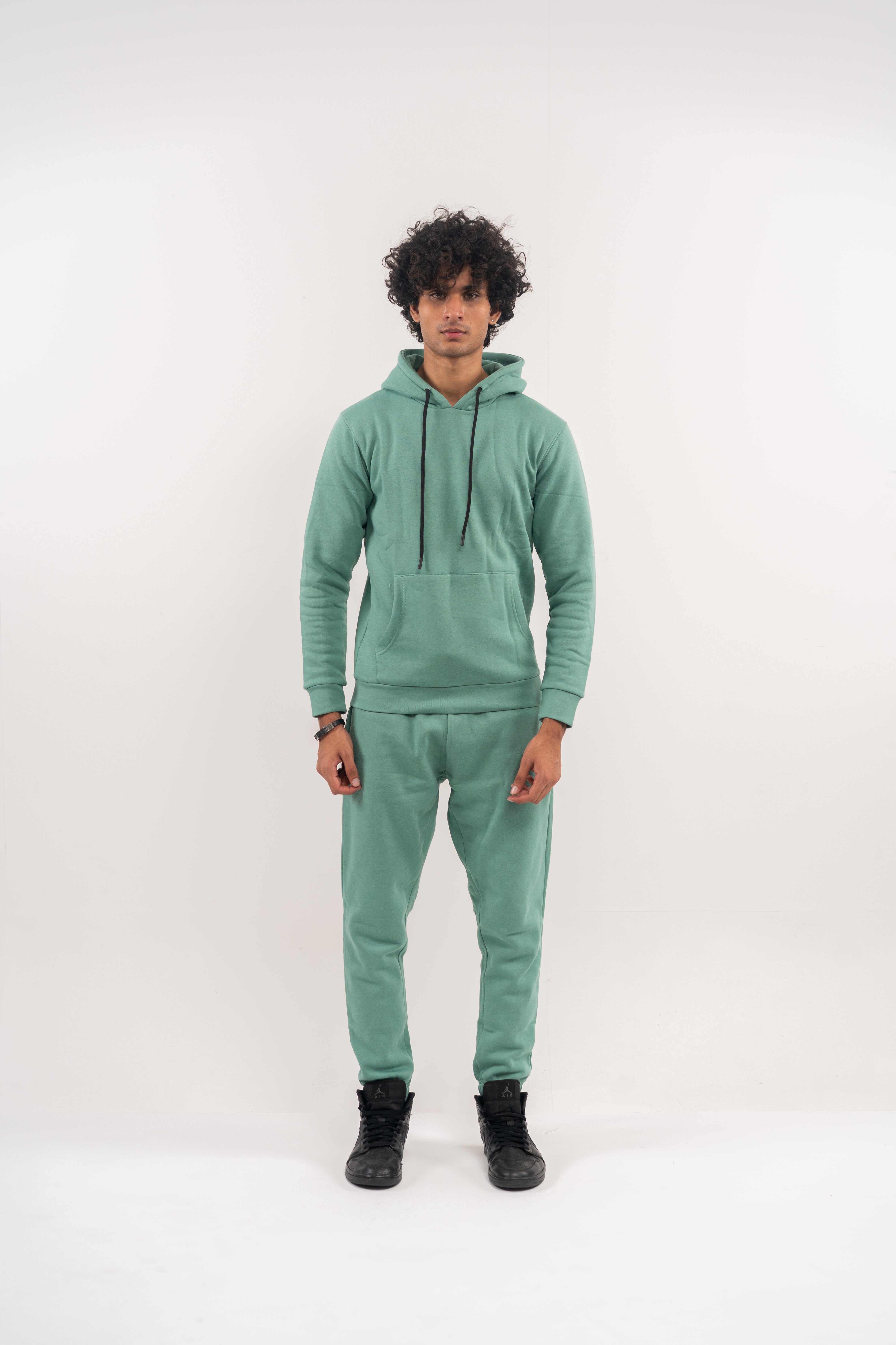 Beryl Green Fleece Hoodie – Back to Nature Edition