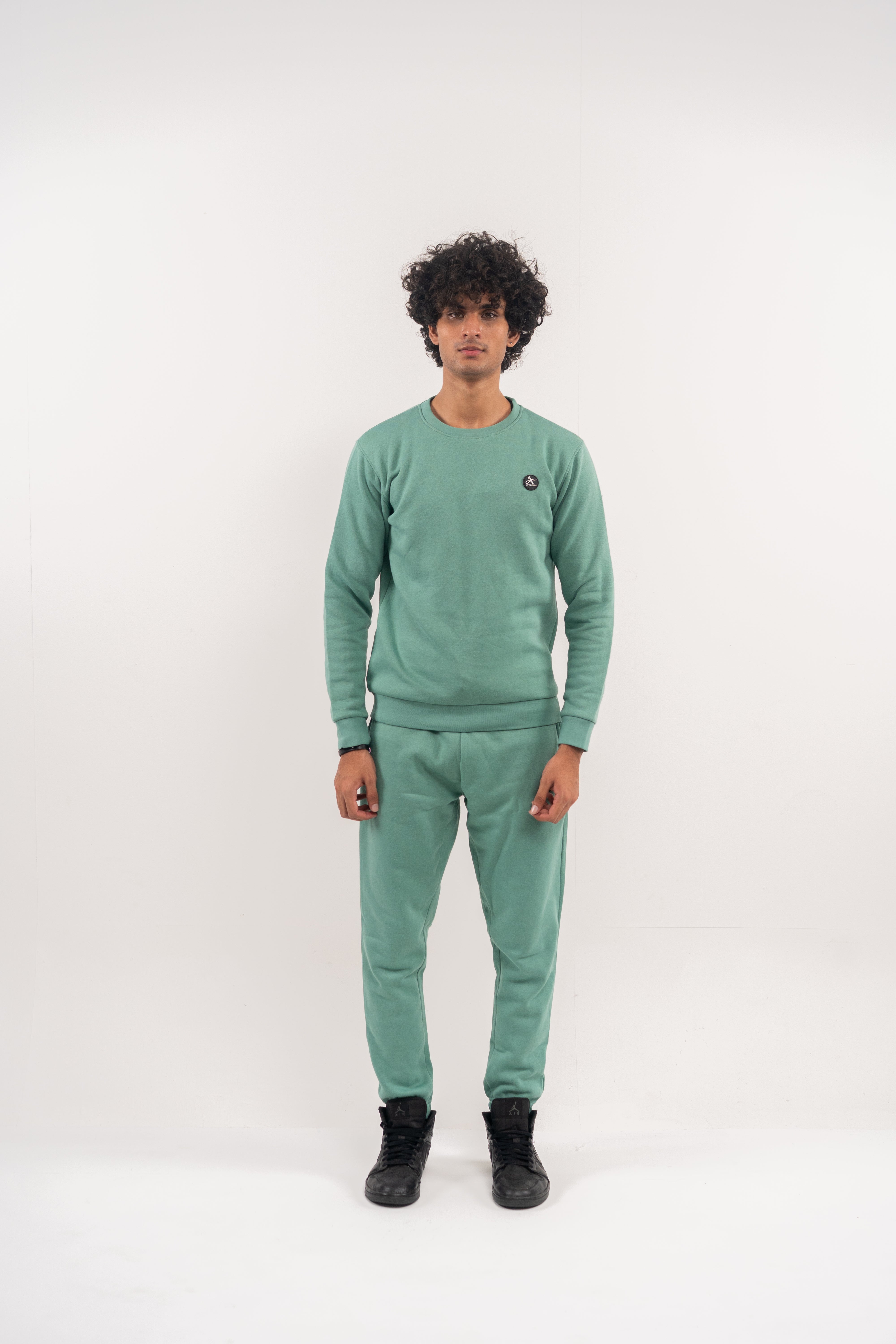 Beryl Green Accent Sweatshirt