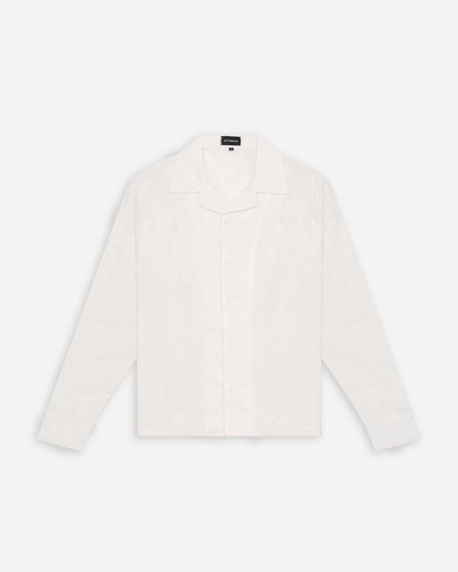 Classic White Full Sleeve Oversized Shirt