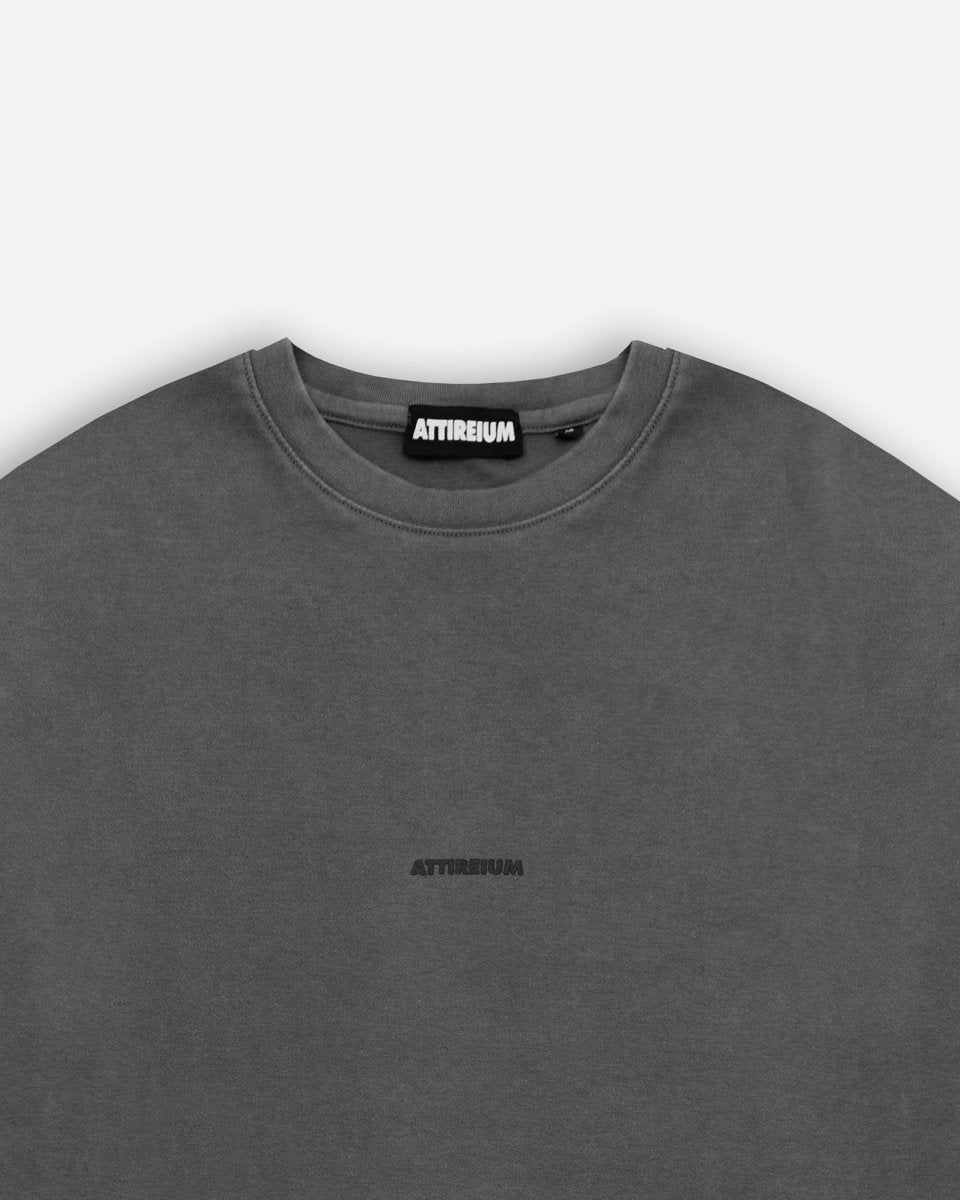 Cool Gray 11C – Acid Wash Oversized T-Shirt - Attireium